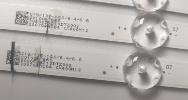 3 KIT BARRE LED CX39D08-ZC22AG-02E 303CX390041E NUOVE ORIGINALE - immagine 2
