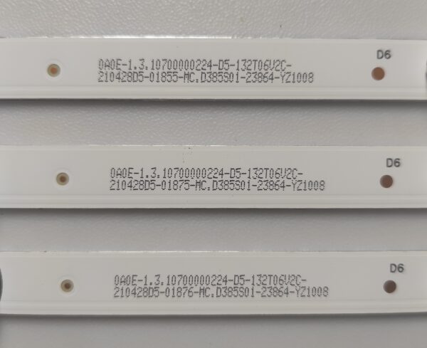 3 KIT BARRE LED SJ.MC.D3850402-2835AS-M 1.14.MD385025 NUOVE ORIGINALE - immagine 2