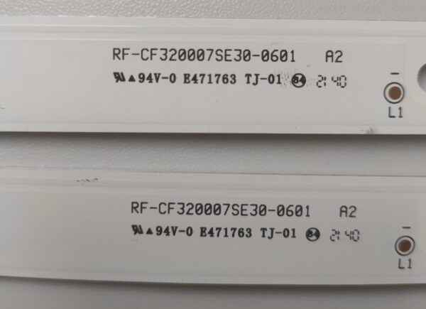 2 KIT BARRE LED RF-CF320007SE30-0601 E471763 NUOVE ORIGINALE - immagine 3