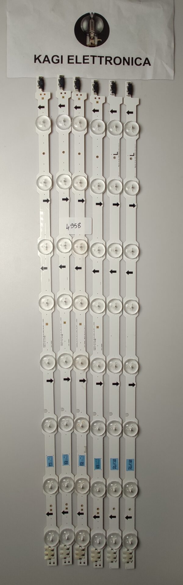 6 KIT BARRE LED 32178A 516 LM41-00088Y NUOVE ORIGINALE