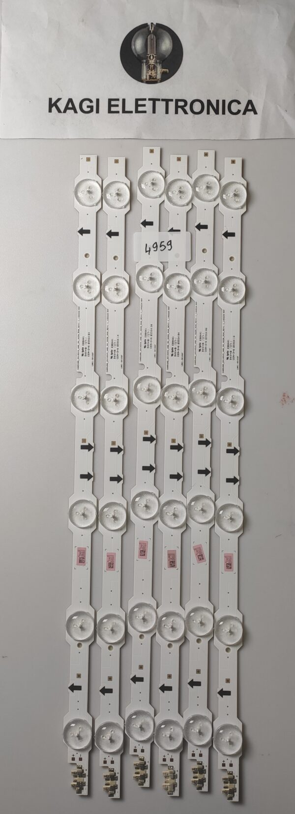 6 KIT BARRE LED 32179A LM41-00106F  NUOVE ORIGINALE