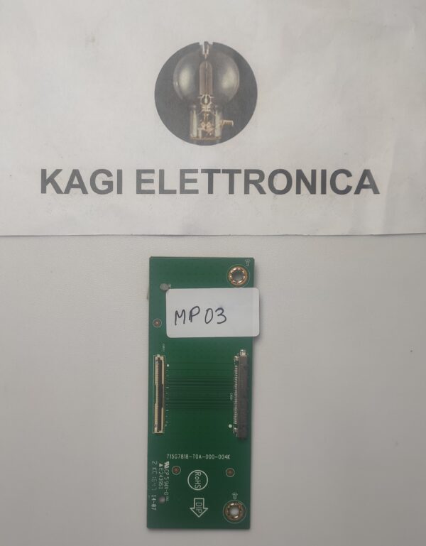 Scheda Tcon per tv Philips Monitor  715G7818-T0A-000-004K mod : BDL4830QL NUOVA ORIGINALE