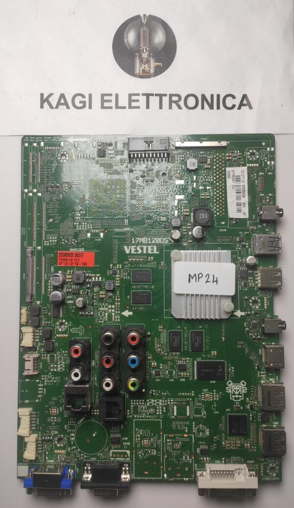 Scheda main per Toshiba monitor  vestel 17MB120DS 23365025 mod TD-E493E nuova originale